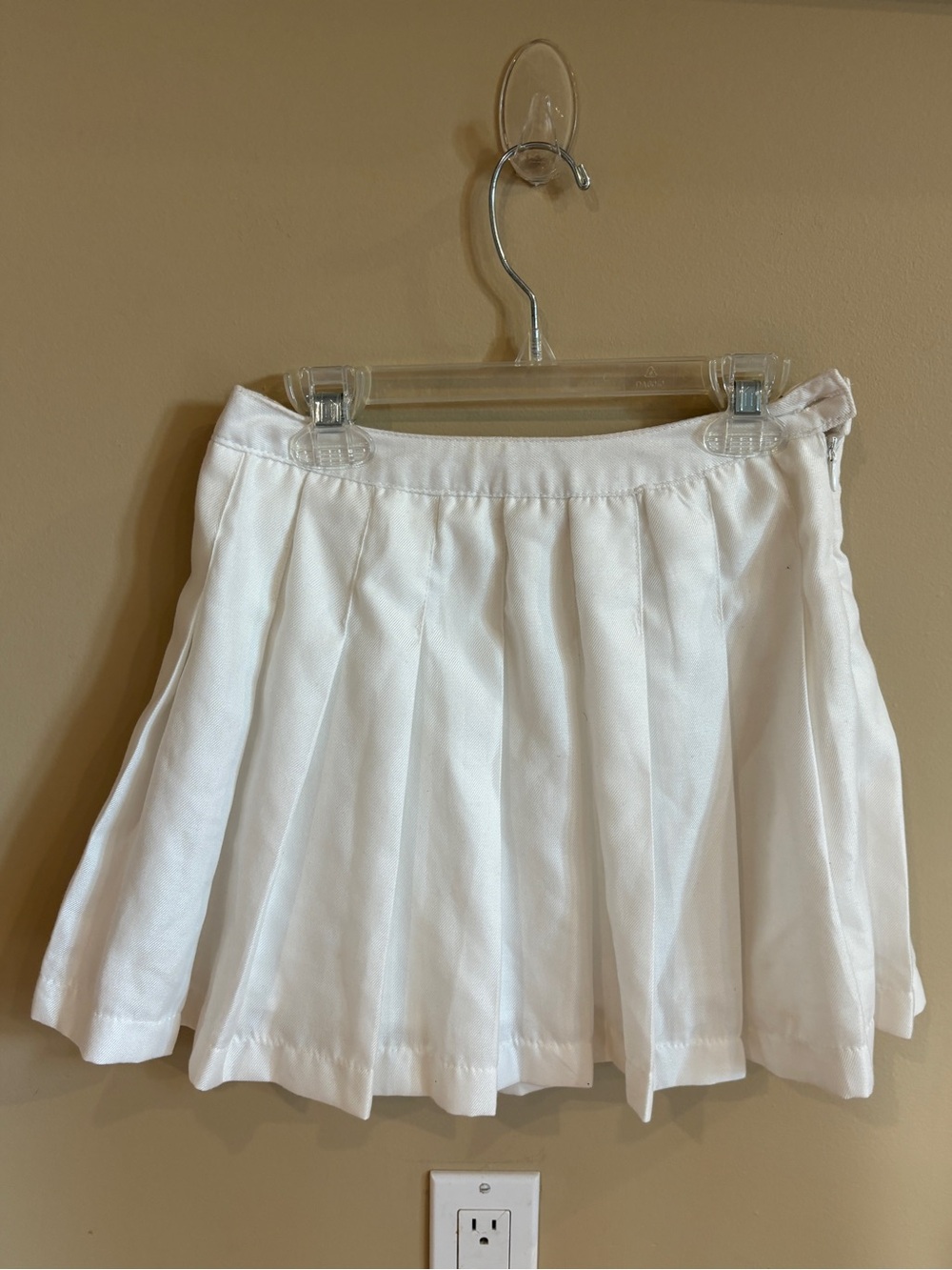 Forever 21 White Pleated Tennis Mini Skirt XS US 2 Preppy